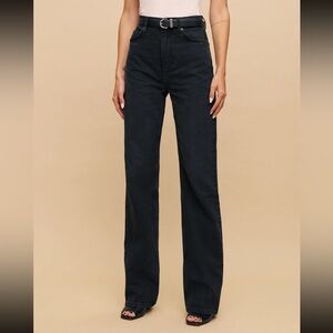 Reformation Wilder High Rise Wide Leg Jeans - size 26